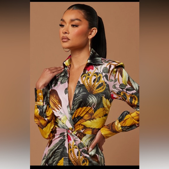 NovaLux Teresa Floral Maxi Dress - Picture 3 of 6